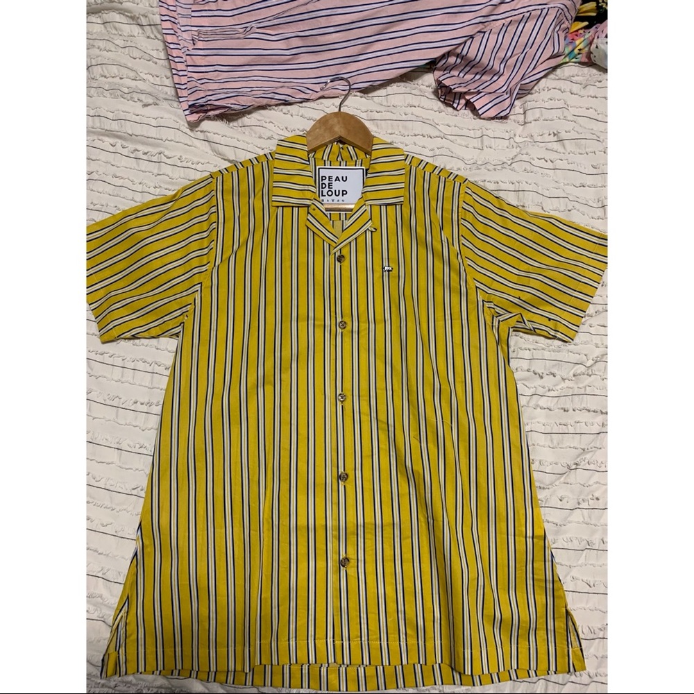 Peau De Loup androgynous button up